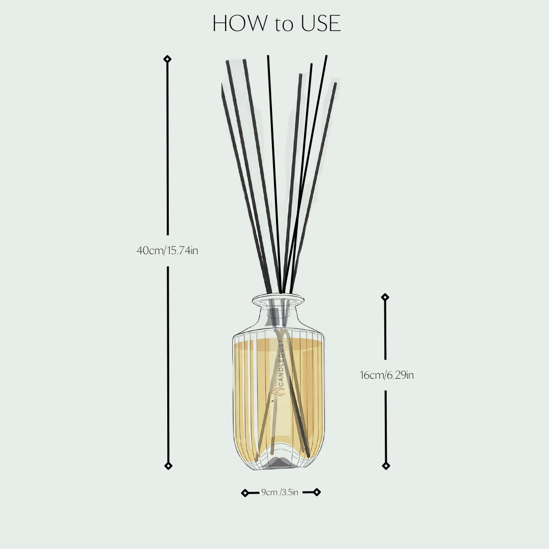 Luxurious Room Diffuser, 500ml - Champagne Rhubarb