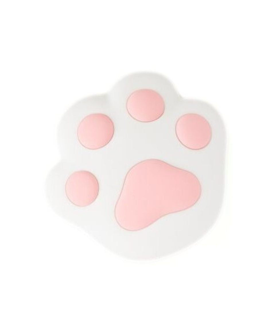 Paw-night lampe i silikone - Pink